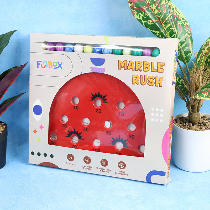 Marble Rush Scoring Game – Exciting Indoor Family Fun - Detailed Feature View 4