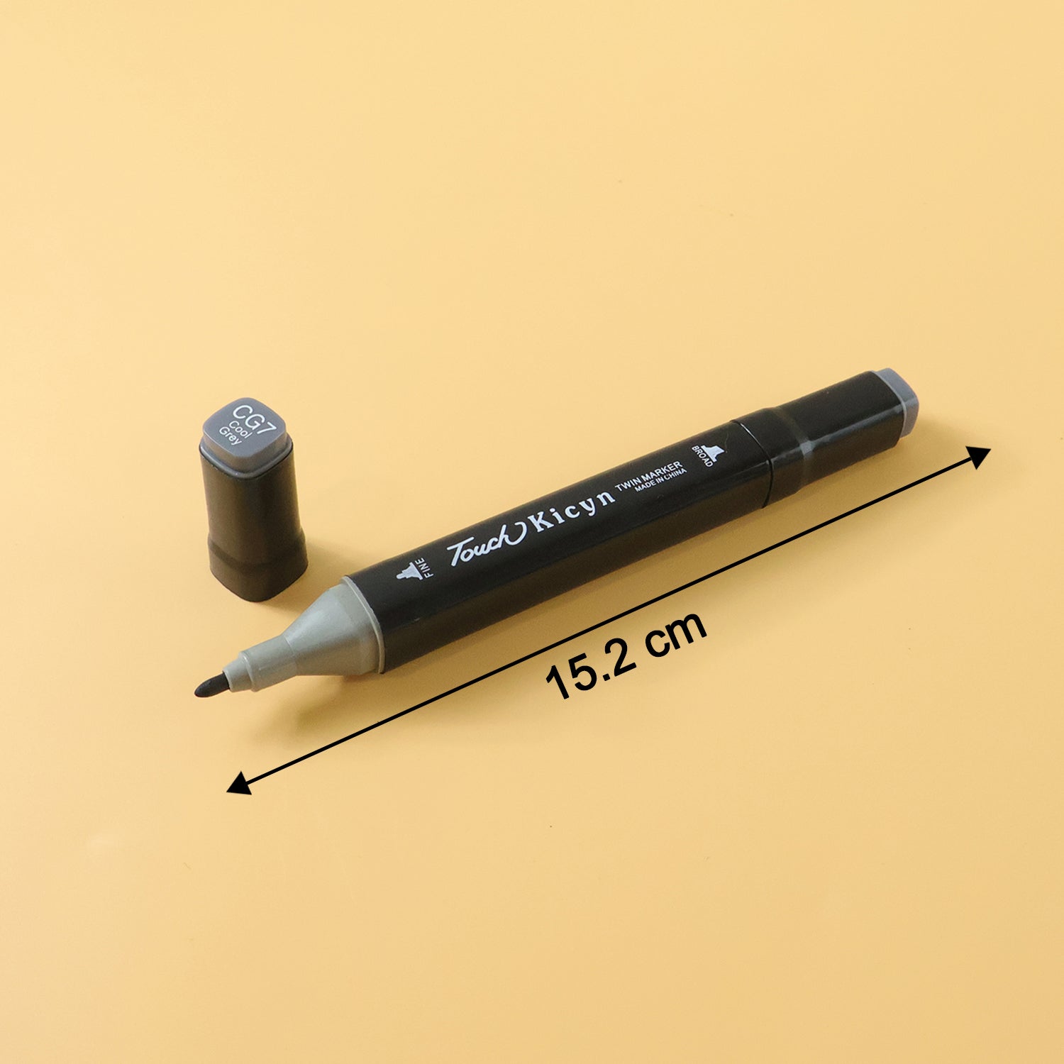 Markers Set – Vibrant Colors with Dual Tips for Artists - Detailed Feature View 4