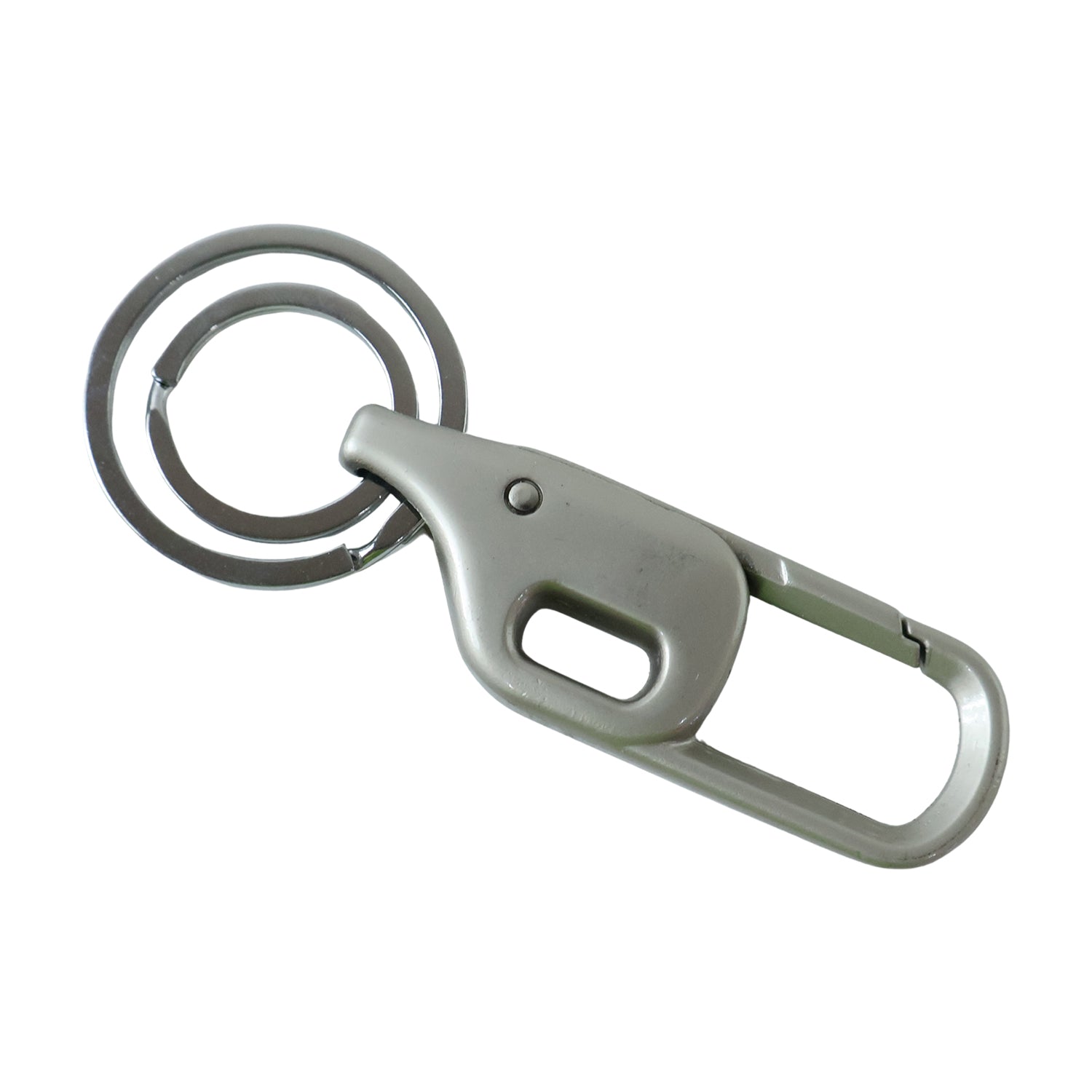 Metal Key Holder – Heavy Duty Carabiner Style Keychain for Secure Keys - Detailed Feature View 3