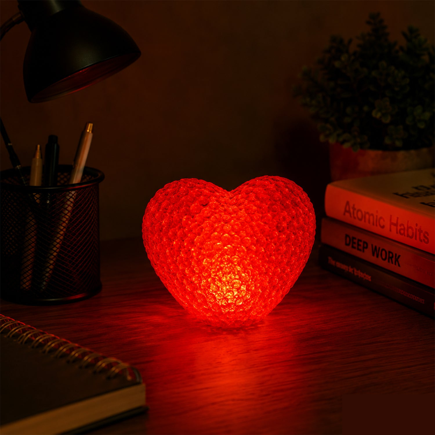 Mix Design Cartoon Shape LED Night Lamp Crystal Texture Glow (1 Pc) - Detailed Feature View 2