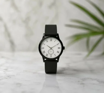 Analog Wrist Watch – Classic Roman Dial & Stylish Design