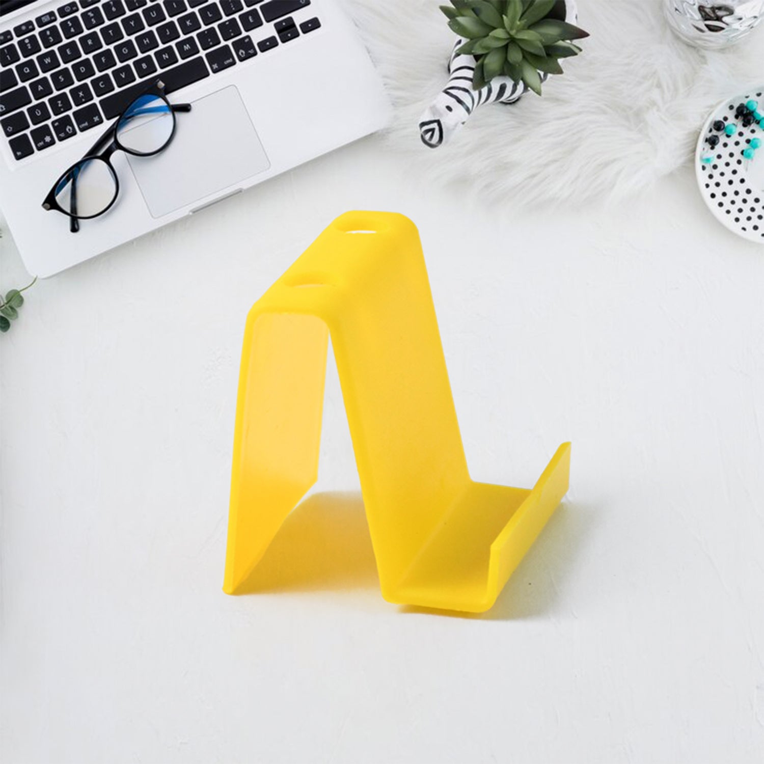 Mobile Phone Stand with Pen Holder – Compact & Multifunctional - Detailed Feature View 5