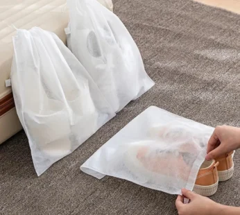 Travel Dustproof Shoe Cover – Reusable Protective Footwear Covers (Medium) (Pack of 4Pcs)