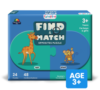 Opposites Matching Puzzle – Fun Educational Toy for Kids 3+