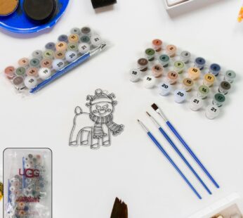 Paint by Number Kits – Adult DIY Art Set with Brushes | Indo Glow