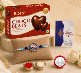 Peacock Rakhi Combo 5 Pack for Raksha Bandhan Festive Gifting