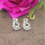 Premium Peacock Stud Earrings – Silver-Plated CZ Sparkle - Buy Online at Alikart