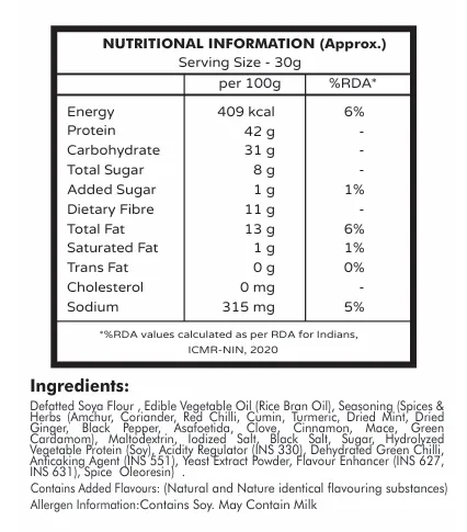 Mini Pudina Soya Sticks – Tangy Refreshing, High-Protein Snack - Detailed Feature View 4