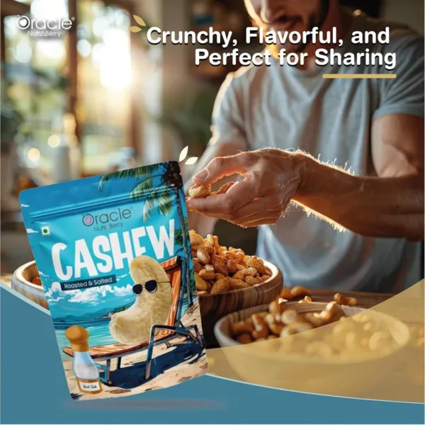 Cashew Nuts – Premium Roasted & Salted for Wholesome Snacking