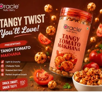 Tangy Tomato Makhana – Healthy Roasted Snack with Zesty Flavor