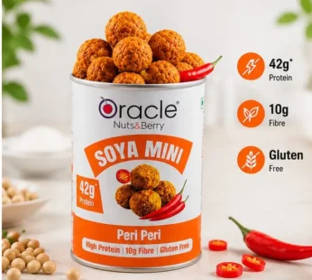 Oracle Soya Mini Peri Peri – High Protein & Spicy Snack for Healthy Snacking
