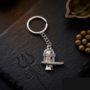 Premium Premium Shivling Keychain for Car & Bike Mahadev Spiritual Religious Gift - Buy Online at Alikart