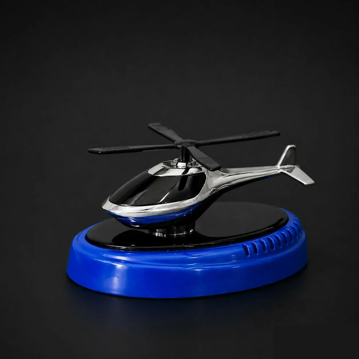 Premium Solar Helicopter Car Air Freshener – Stylish & Sunlight-Powered - Buy Online at Alikart