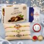 Premium Radhe Krishna Rakhi Combo – Festive Gift Pack with Chocolates - Buy Online at Alikart