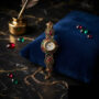 Premium Rajasthani Inspired Designer Watch for Women with Floral Meenakari Work - Buy Online at Alikart