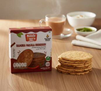 Rajgira Masala Bhakhari – Traditional Crispy Millet Snack 200 Gm