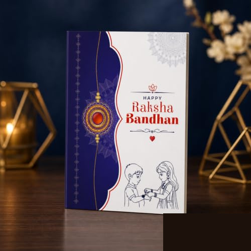 Raksha Bandhan Gift – Shri Ram Rakhi Combo with Choco Butterscotch Pack of 5 - Detailed Feature View 3
