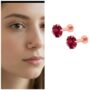 Premium Ruby Red Nosepin Studs – Rose Gold Plated Pack of 2 - Buy Online at Alikart