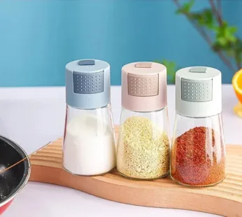 Salt Dispenser Glass Bottle