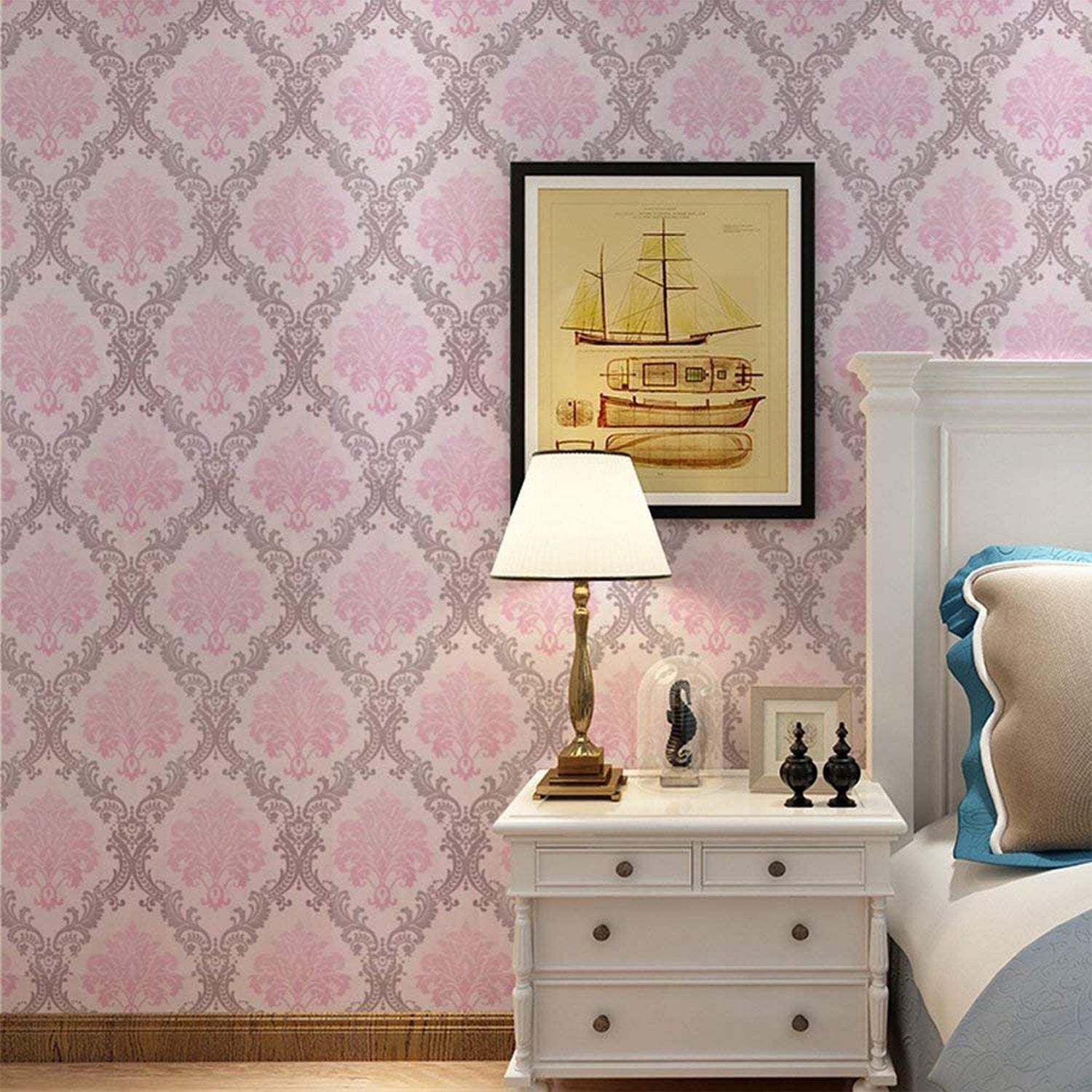Self-Adhesive Decorative Wallpaper Roll – Waterproof, Easy Peel & Stick - Detailed Feature View 5