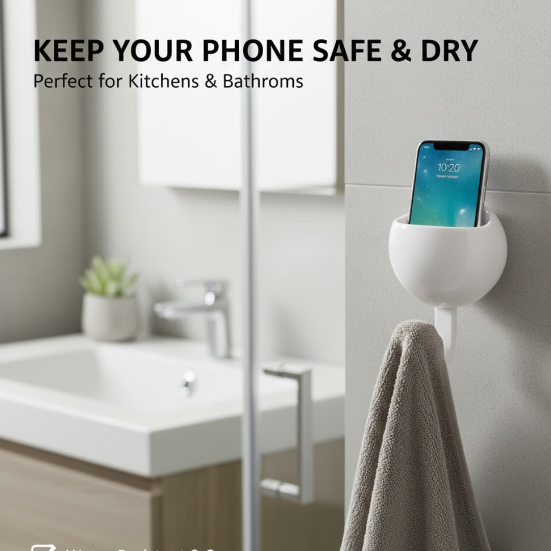 Self-Adhesive Strong Wall Hooks – Heavy Duty & Multipurpose - Detailed Feature View 1