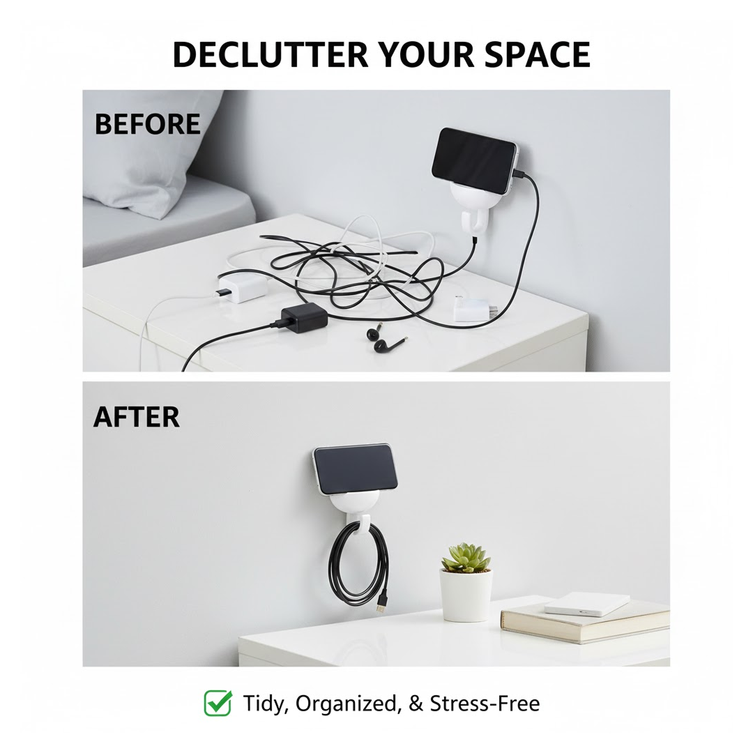 Self-Adhesive Strong Wall Hooks – Heavy Duty & Multipurpose - Detailed Feature View 2
