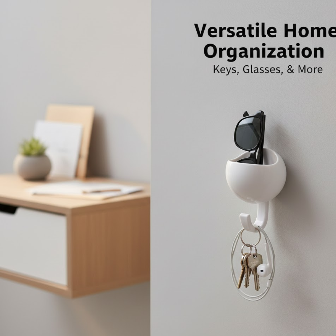Self-Adhesive Strong Wall Hooks – Heavy Duty & Multipurpose - Detailed Feature View 5