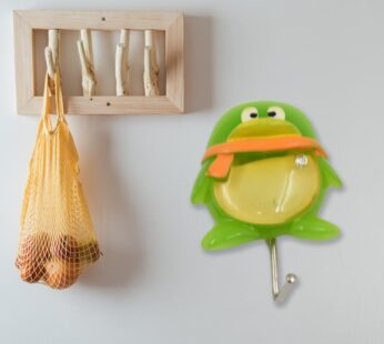 Self-Adhesive Wall Hooks – Multipurpose Frog Design | GlimmerHome