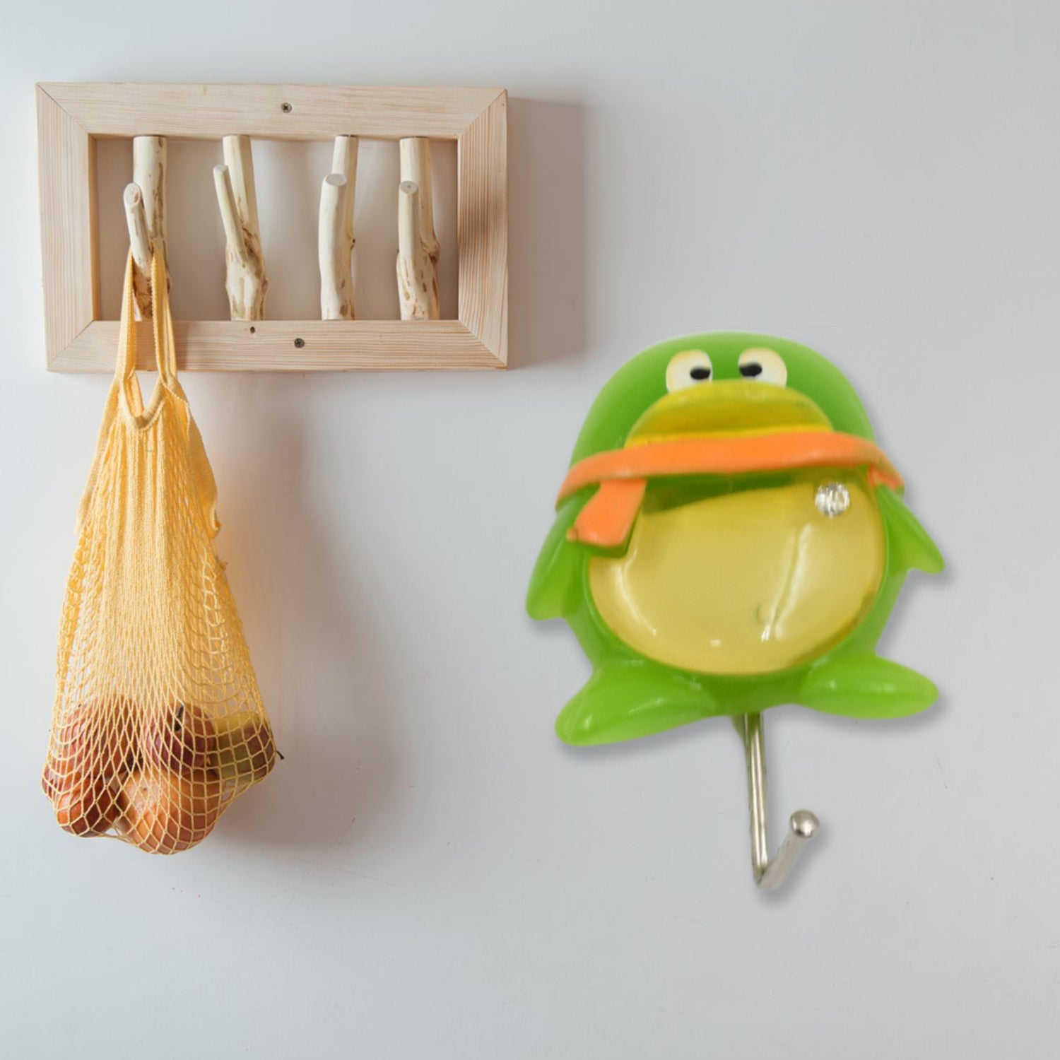 Premium Self-Adhesive Wall Hooks – Multipurpose Frog Design | GlimmerHome - Buy Online at Alikart
