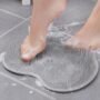 Premium Silicone Foot Scrubber Mat – Soft Bristles for Easy Foot Care - Buy Online at Alikart