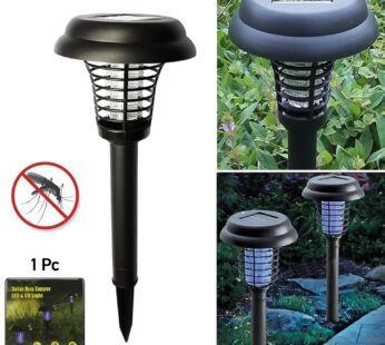 Solar Mosquito Trap Light – UV LED Solar Powered Bug Zapper