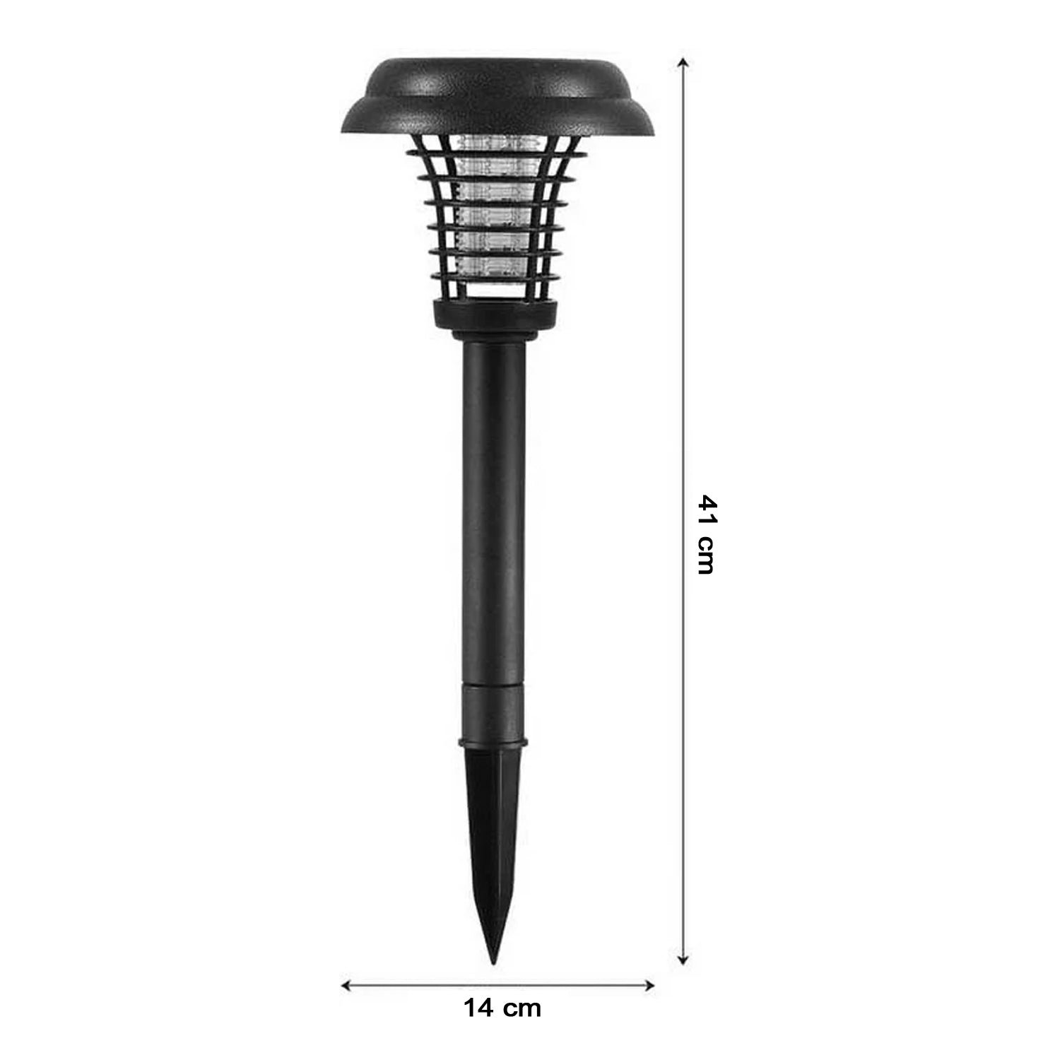 Solar Mosquito Trap Light – UV LED Solar Powered Bug Zapper - Detailed Feature View 5