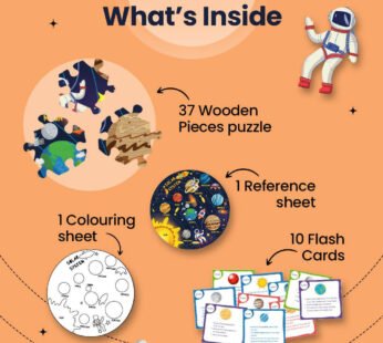 Solar System Floor Puzzle – Educational Toy for Kids 3+ with 39 Pieces