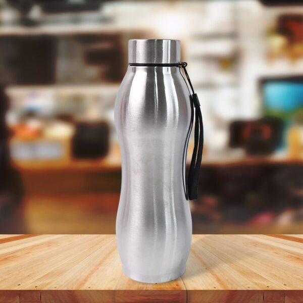 Stainless Steel Single Wall Water Bottle – Durable & Leak-Proof 1000ml