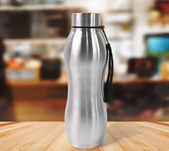 Stainless Steel Single Wall Water Bottle – Durable & Leak-Proof 1000ml
