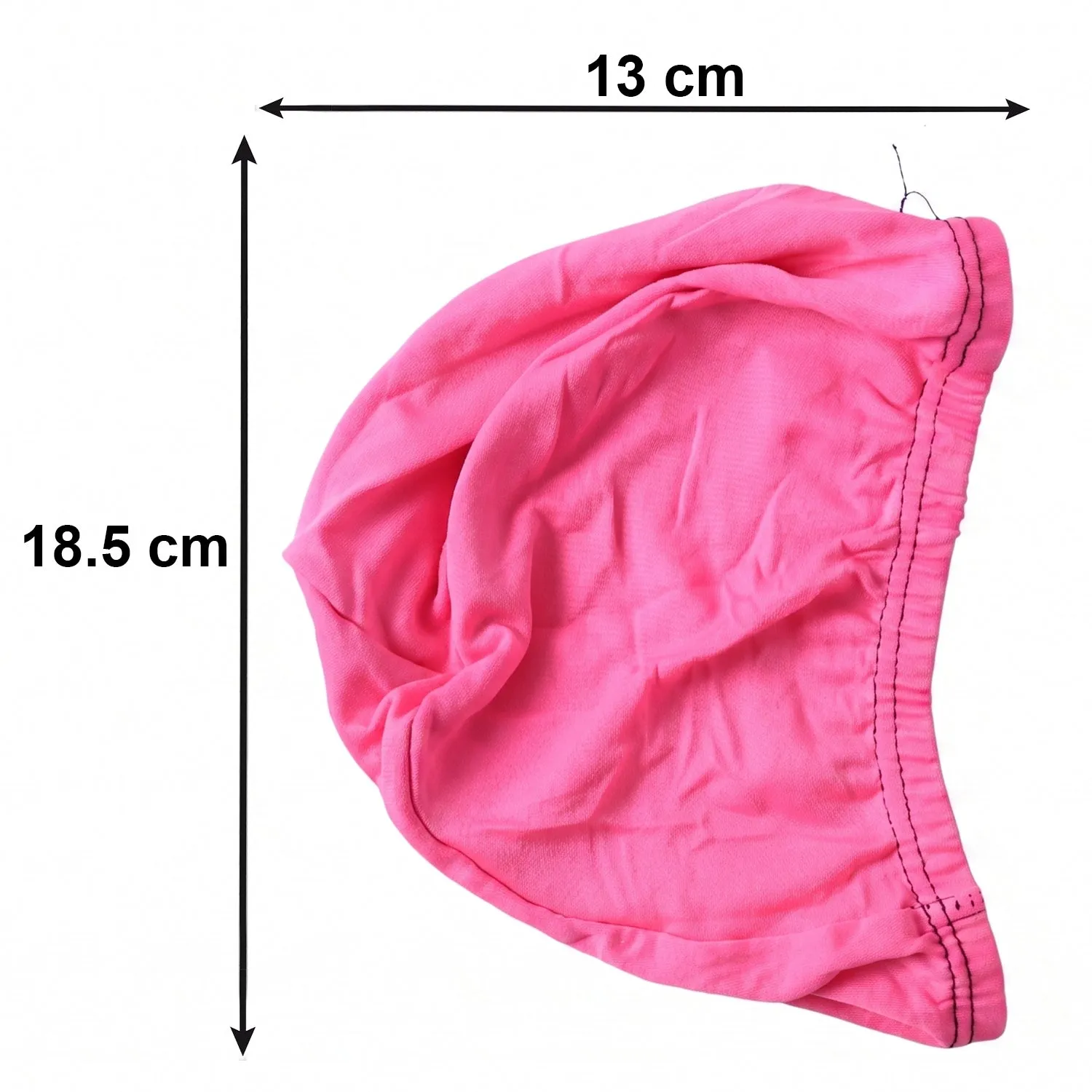 Small Premium Stretchable Pink Swimming Cap – Comfortable Fit for Short Hair - Detailed Feature View 5