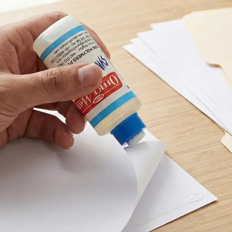 Synthetic Gum 50ml – Clear, Non-Toxic Adhesive with Foam Applicator - Detailed Feature View 1