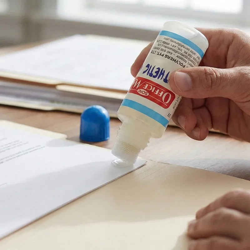 Synthetic Gum 50ml – Clear, Non-Toxic Adhesive with Foam Applicator - Detailed Feature View 3