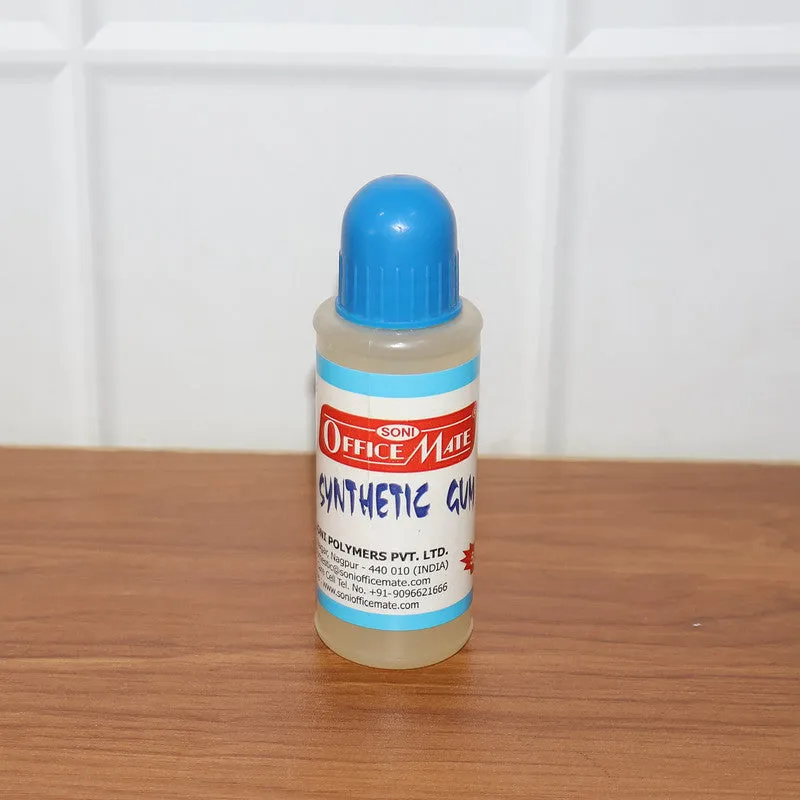 Synthetic Gum 50ml – Clear, Non-Toxic Adhesive with Foam Applicator - Detailed Feature View 6