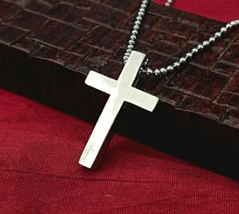 Cross Necklace for Men – Elegant & Durable Faith Pendant