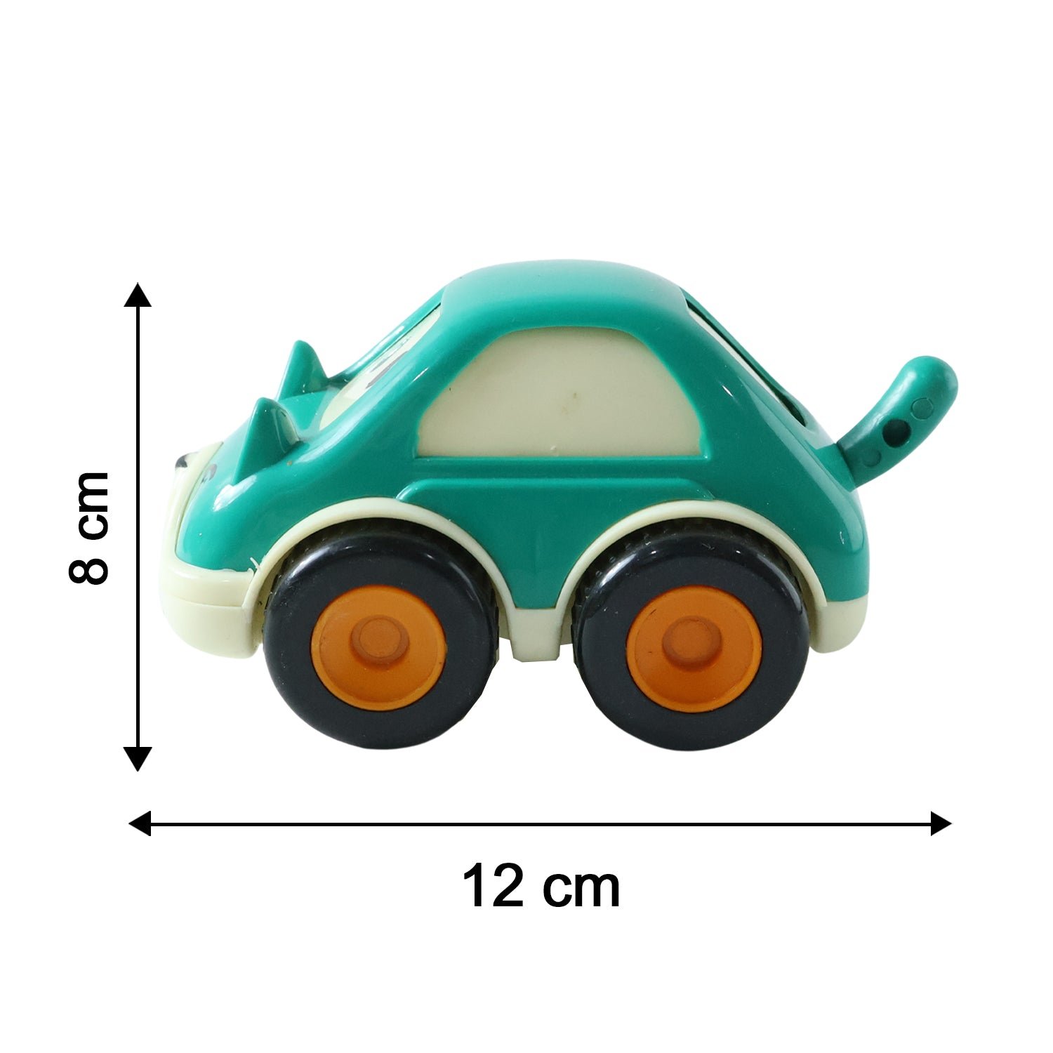 Toddler Toy Cars Set – 12-Piece Colorful Pull Back Vehicles - Detailed Feature View 5