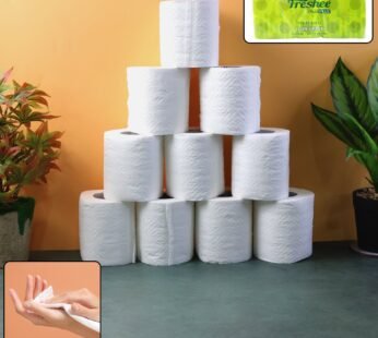 Toilet Tissue Rolls – Soft, Strong & Septic-Safe, 10-Packs