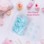 Premium Travel Soap Sheets – 100 Flower-Shaped | VelvetBubbles - Buy Online at Alikart