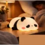 Premium Cute Panda Silicone LED Night Lamp, USB Rechargeable Touch Bedside Light - Buy Online at Alikart