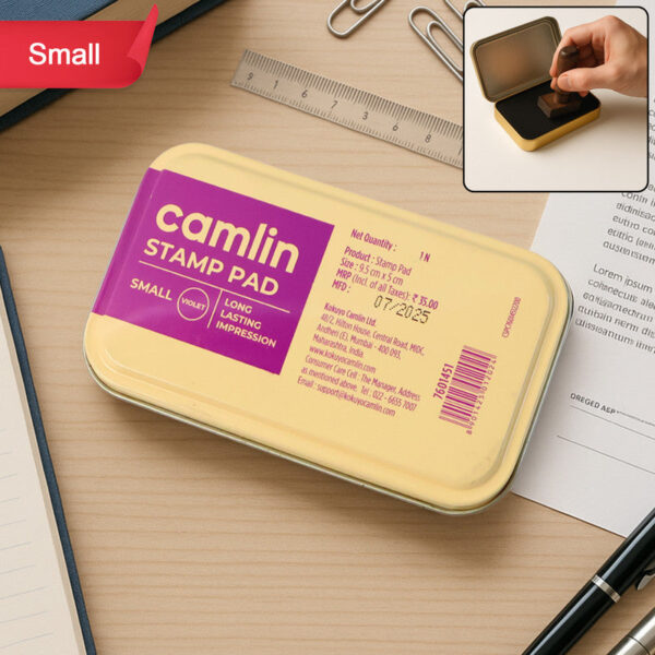 Violet Stamp Pad – Long Lasting Ink for Clear Impressions