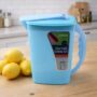 Premium Water Jug with Lid & Handle – Easy Cool Lemon Set 2200ml - Buy Online at Alikart