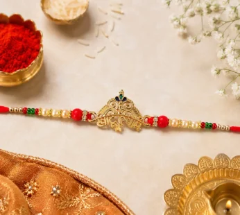 Khatu Shyam Rakhi for Brother – Crown Motif Designer Rakhi