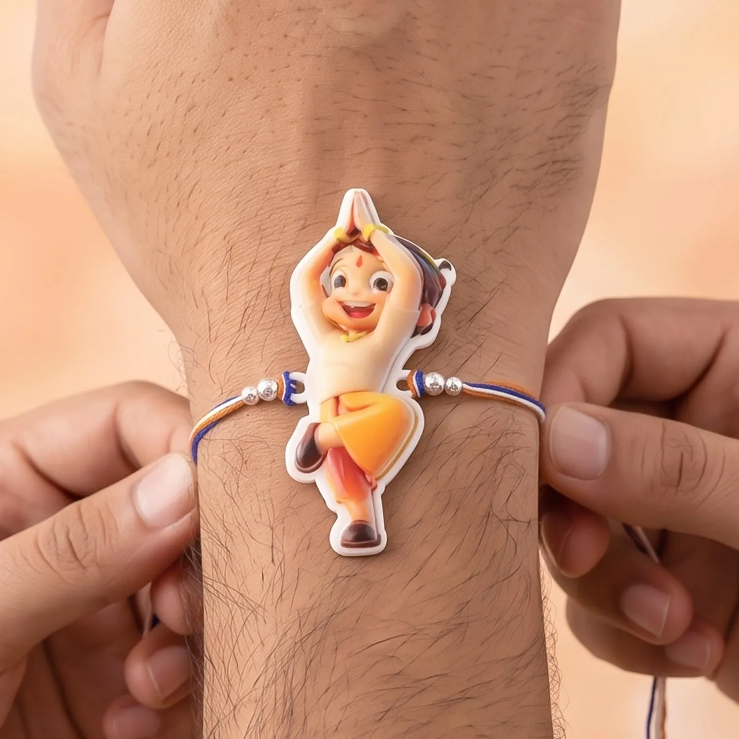 Cartoon Character Kids Rakhi for Brother Raksha Bandhan Gift - Detailed Feature View 3