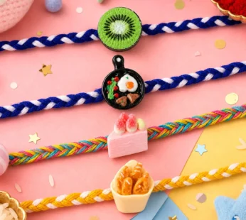 Kiwi Penguin Fries Kids Rakhi Combo Raksha Bandhan Set (4 Pc)