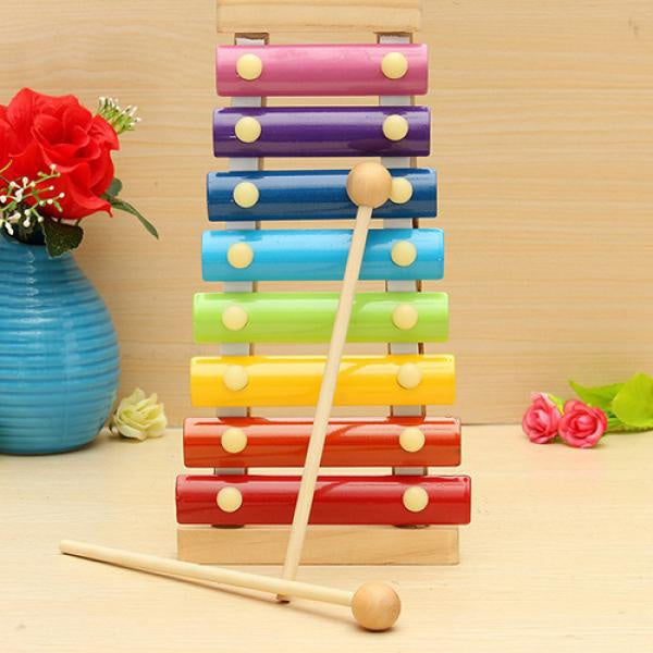 Wooden Xylophone Toy – 8-Note Musical Instrument for Kids | Aditi - Detailed Feature View 4